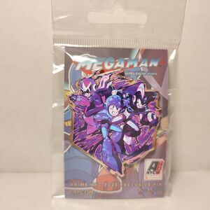 Mega Man Retro Futuristic 20XX Painterly Series Enamel Pin Limited Edition
